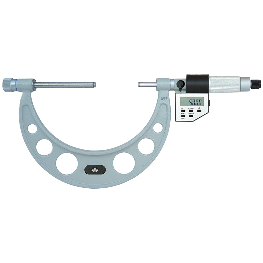 136-10-440 Five-button electronic interchangeable anvil outside micrometer